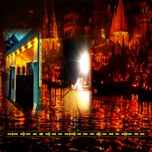 Rangoli Garden Homestay Varanasi peaceful stay 20 minutes from holy Ganga and Dashashwamedh Ghat
