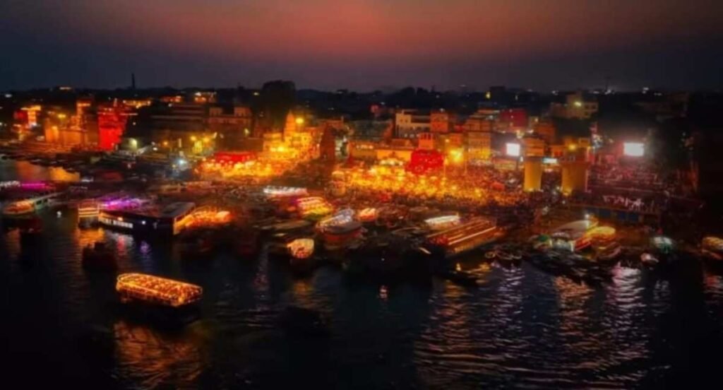 Dev Diwali ghats in Varanasi