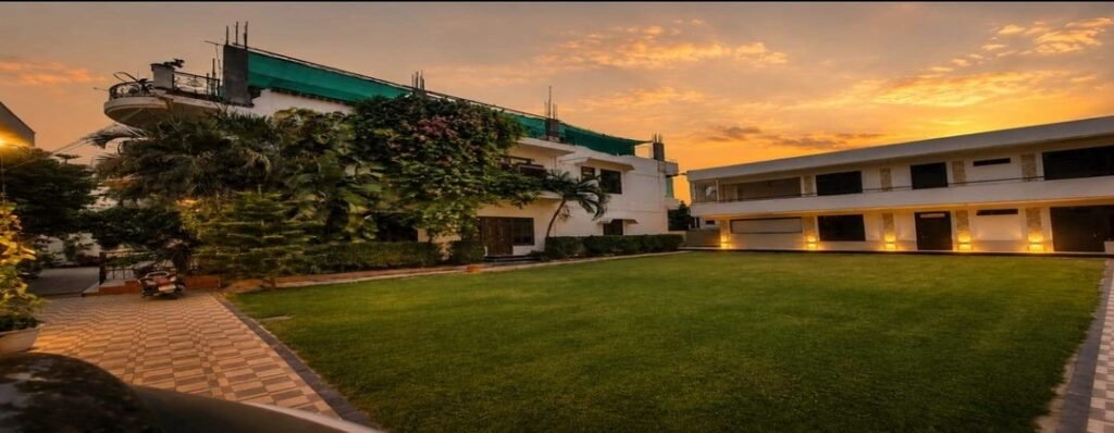 Garden Homestays surrounded by lush greenery for a peaceful and relaxing getaway